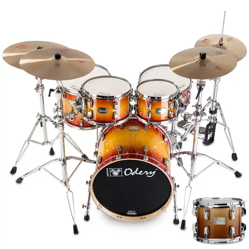 Odery Eyedentity EYE.135 Imbuia Fade 5-Piece Maple Shell Set Begränsad tid