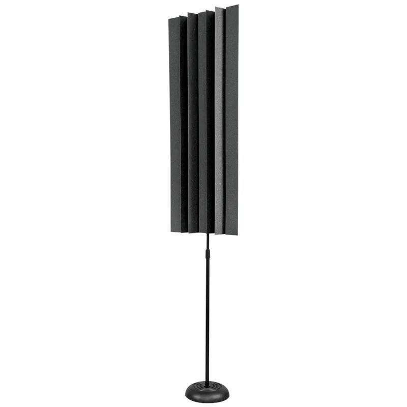 Fynd Auralex Stand-Mounted LENRD Charcoal 30x30x122cm Grey Bass T