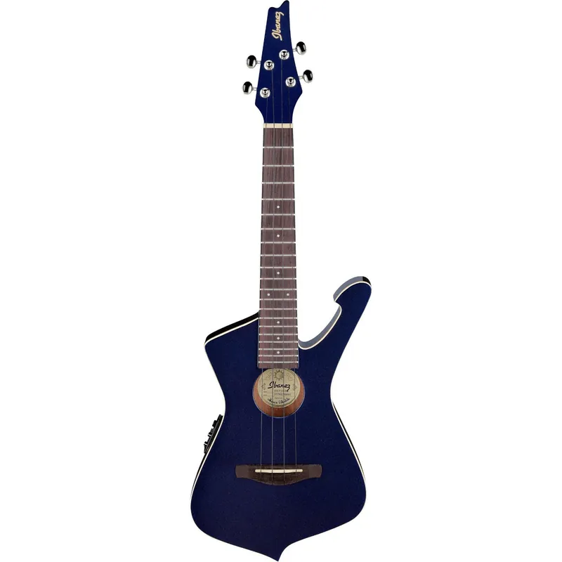 I lager Ibanez UICT10 Iceman Midnight Metallic Electro-Acoustic Teno
