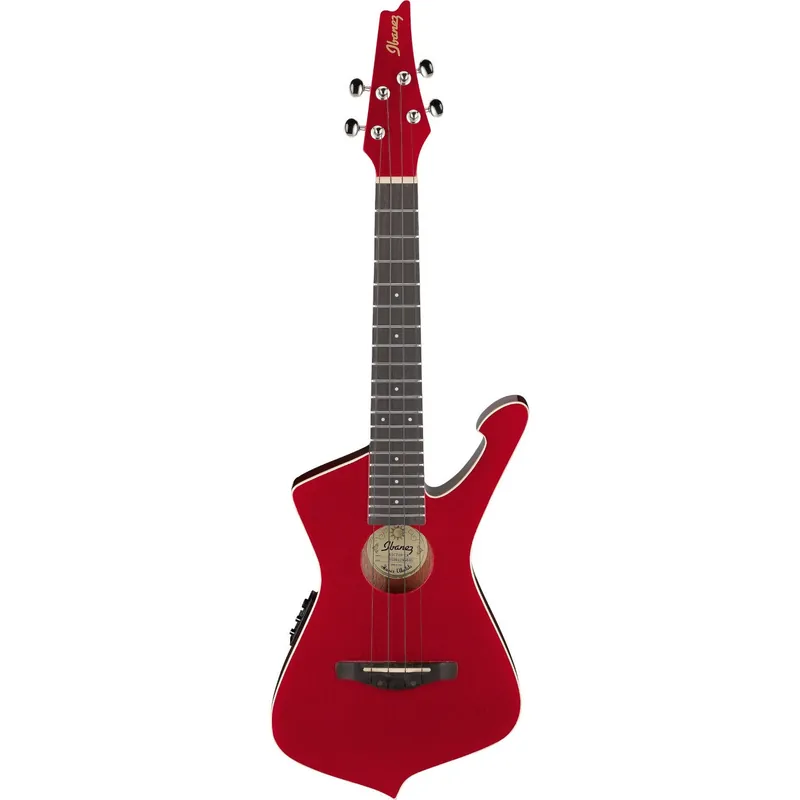 Ibanez UICT10 Iceman Candy Apple Electro-Acoustic Tenor Ukul Fynd
