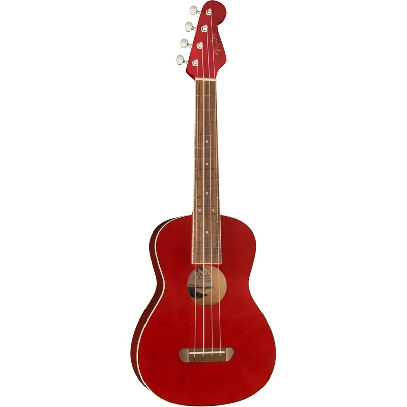 Beställ nu Fender California Coast Avalon WN Cherry Tenor Ukulele