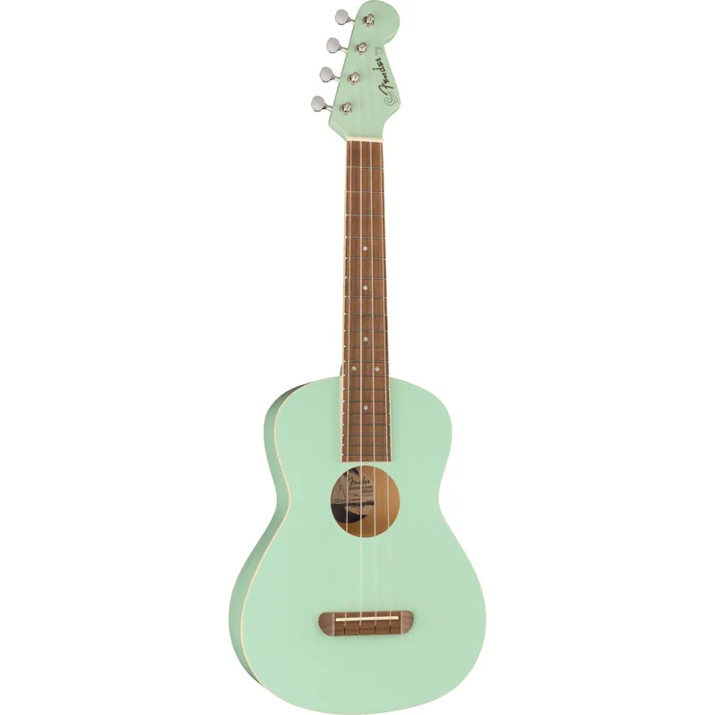 Fender California Coast Avalon WN Surf Green Tenor Ukulele Populär