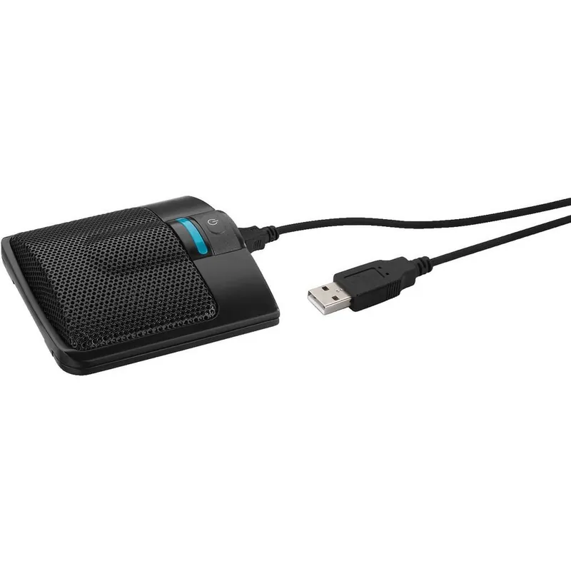 Monacor ECM-306BU/SW USB Boundary Microphone (Black) Beställ nu