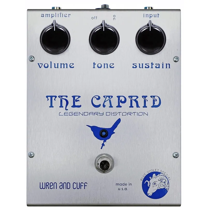 Kampanj Wren and Cuff Caprid OG Blue-Violet Fuzz Pedal