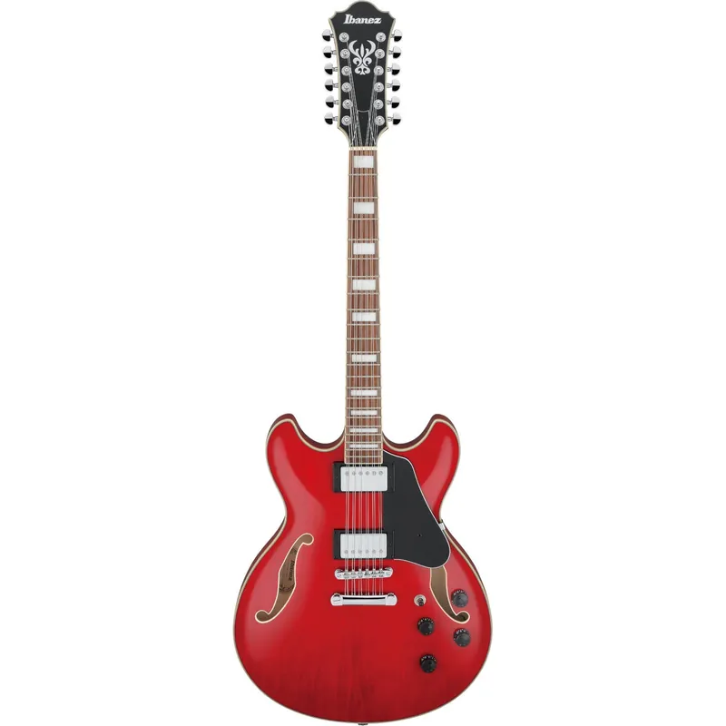Ibanez Artcore AS7312 Transparent Cherry Red 12-String Semi- Beställ idag