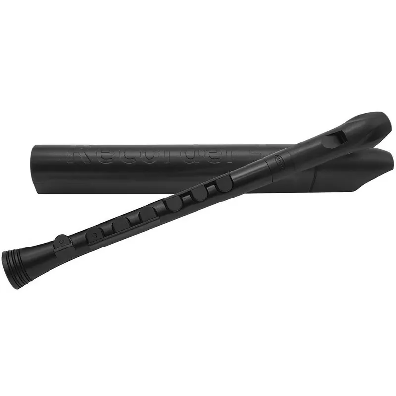 Nuvo Recorder+ BBK Black Plastic Soprano Recorder for Kids ( Begränsad tid