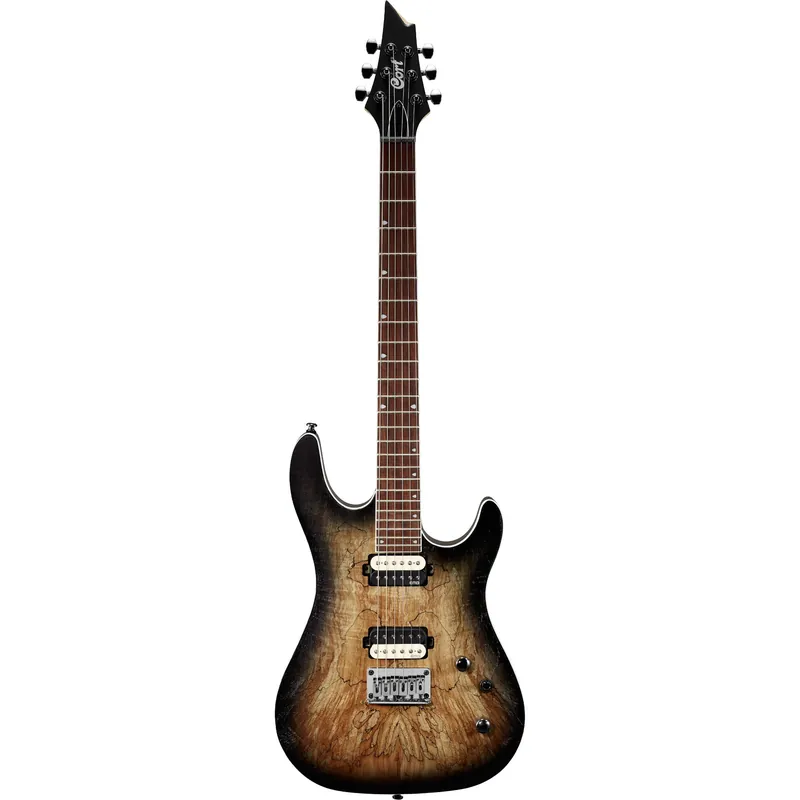 Cort KX300 Open Pore Raw Burst with EMG Retro Active Super 7 Erbjudande