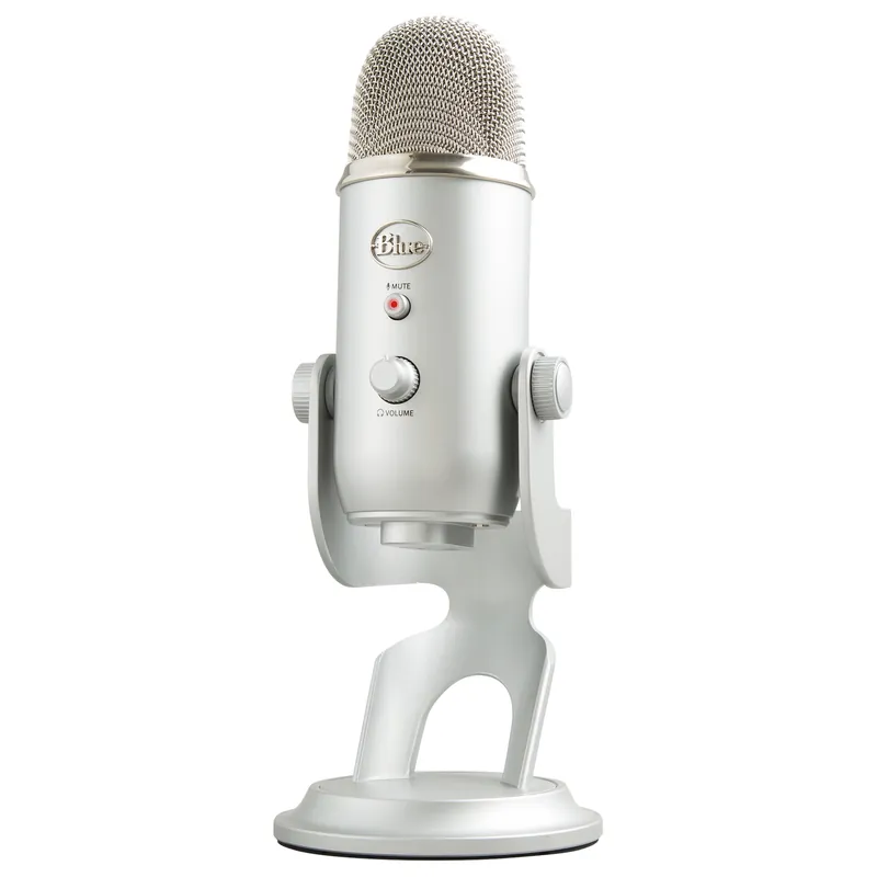 Extra rabatt Blue Yeti Silver USB Microphone