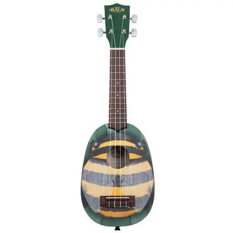 Endast denna vecka Kala KA NV HBEE Soprano Ukulele with Gig Bag - Honeybee
