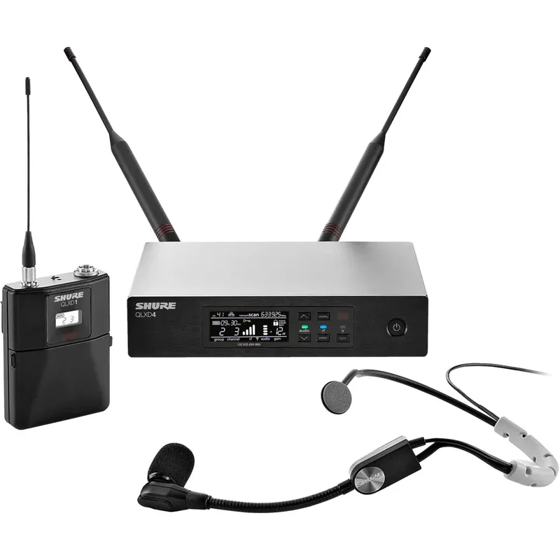 Begränsad tid Shure QLXD14E/SM35-K51 Wireless Headset System (606 - 670MHz