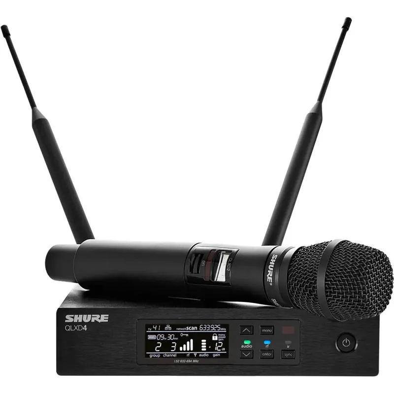Populär Shure QLXD24E/SM87-S50 Wireless Microphone System (823 - 832