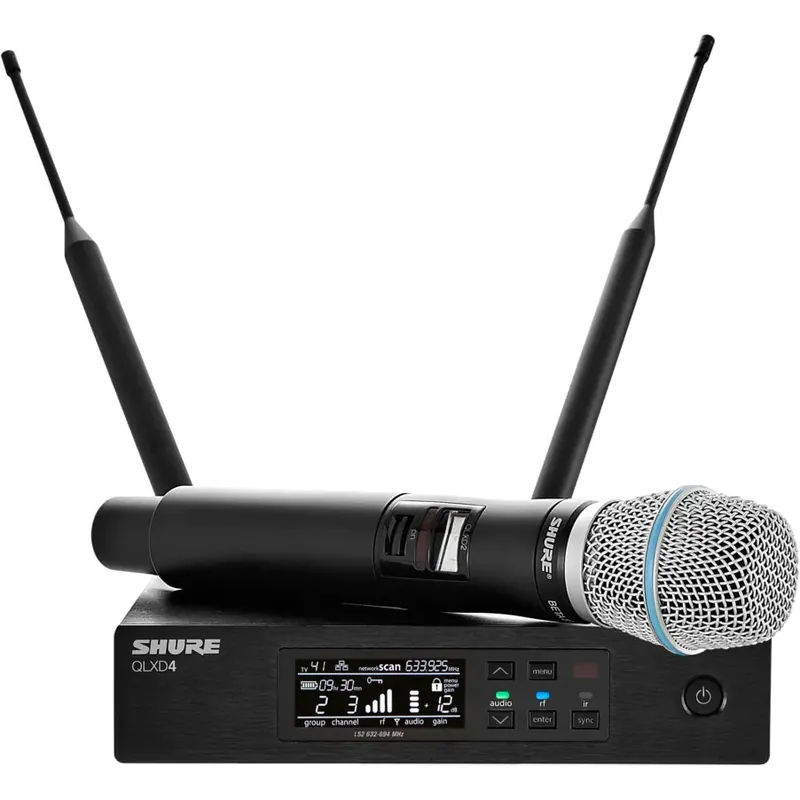 Handla nu Shure QLXD24E/B87C-K51 Wireless Microphone System (606 - 670