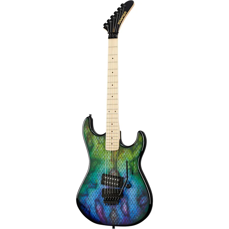 Kramer Guitars Custom Graphics Baretta "Viper" Snakeskin Gre risnedsättning