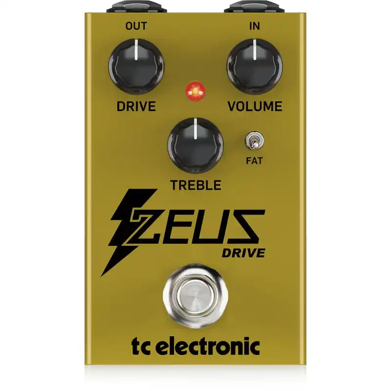 Beställ nu TC Electronic Zeus Drive Overdrive with FAT Switch