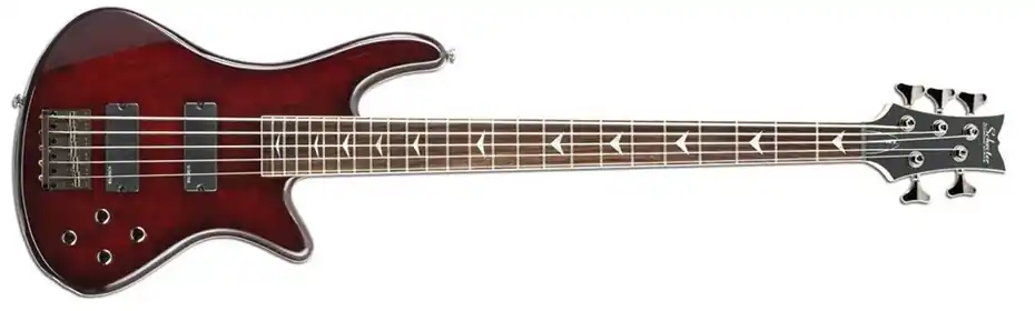 Lågt pris Schecter Stiletto Extreme 5 Black Cherry