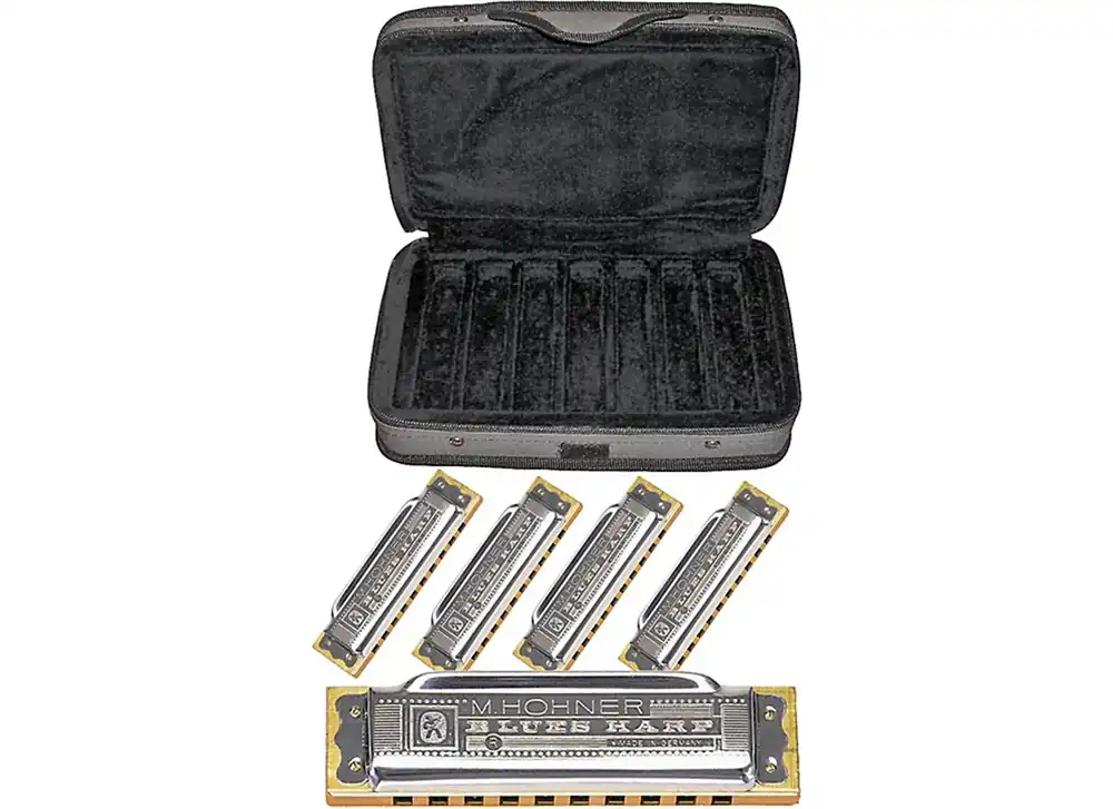 Begränsat antal Hohner Blues Harp 5-Pack C- D- E- G- A-major