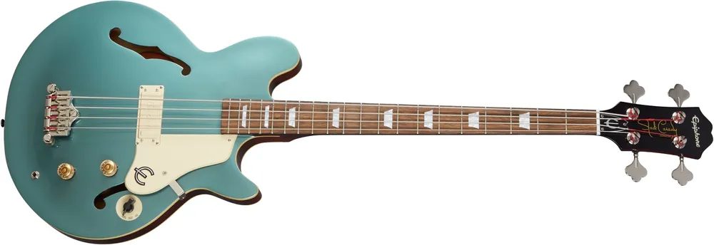 I lager Epiphone Jack Casady Bass Faded Pelham Blue