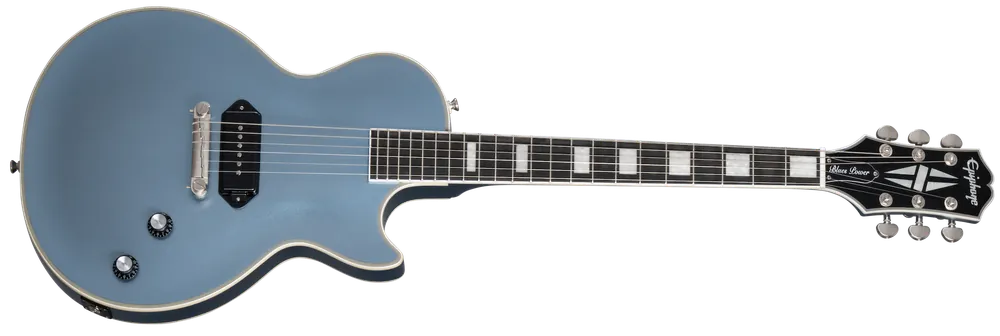 Trygg betalning Epiphone Jared James Nichols Blues Power Les Paul Custom Aged Pelham B