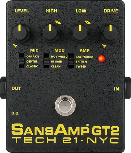 Tech21 SansAmp GT2 Expressleverans