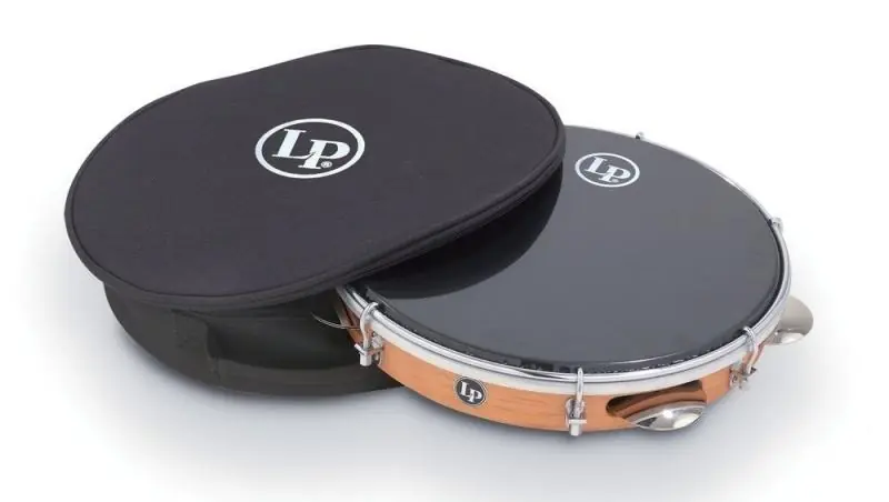 Begränsat antal Latin Percussion LP3010 10″ Synthetic Head Pandeiro Brazilian