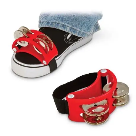 Latin Percussion Foot Tambourine Fri frakt