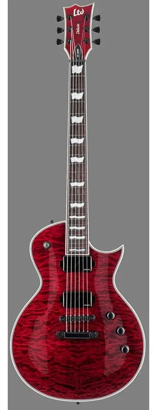 LTD EC-1000 QM SEE THRU BLK CHERRY FLUENCE I lager