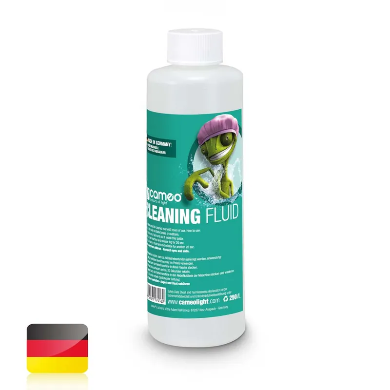 Extra rabatt Cameo CLFCLEANER250 Special fluid for cleaning fog machines 250 ml