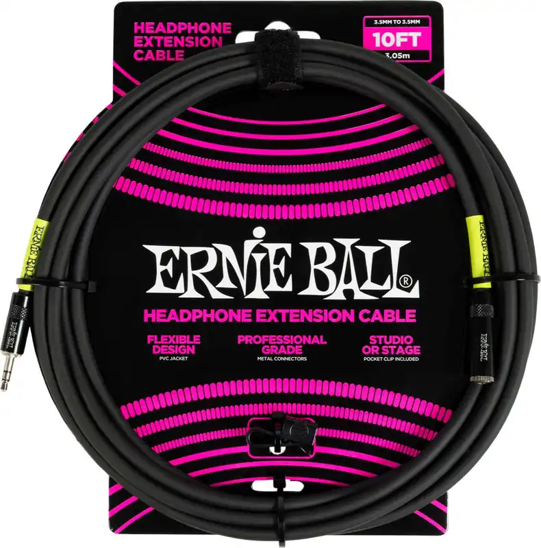 Ernie Ball 6424 Headphone Extension Cable Rea