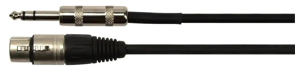 Endast idag AMP TF-3 - 3m XLR-hona/Tele-hane - Balanserad Signalkabel