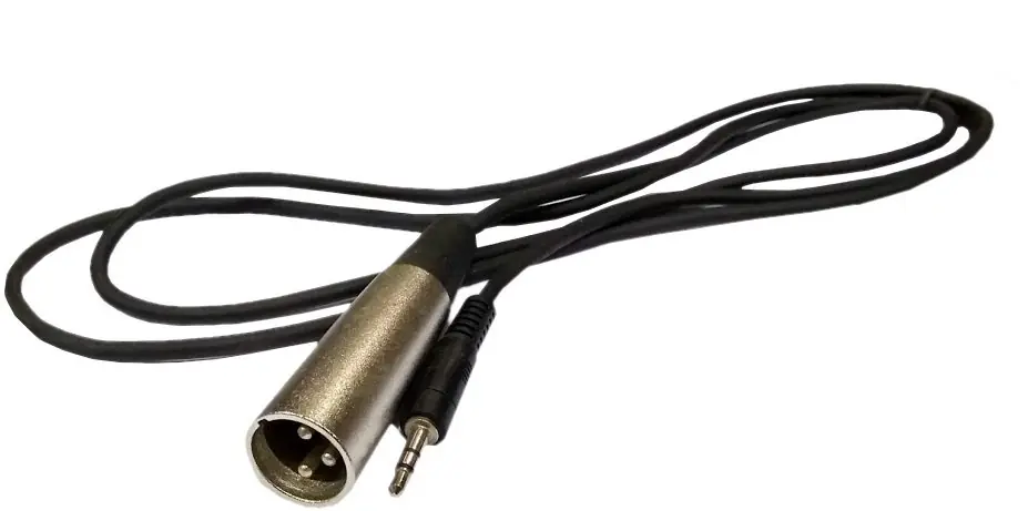 AMP MMS-105 - Kabel med XLR-hane till 3,5mm Stereotele Kundfavorit
